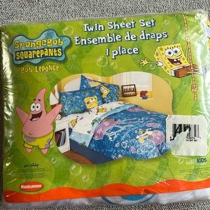 Brand  new twin sheet set SpongeBob SquarePants